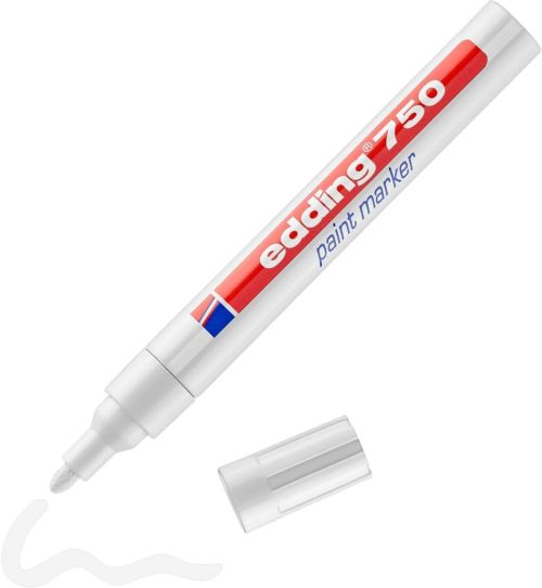 C/10 ROTULADOR EDDING 750 BLANCO 49