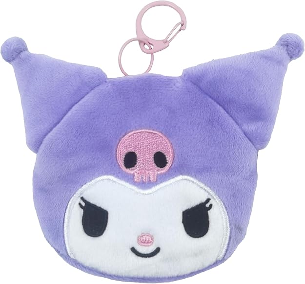 MONEDERO CARA LILA SANRIO KUROMI