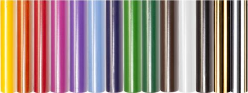ROLLO FILM AUTOADHESIVO 0,5X15M 70 MICRAS AZUL FUERTE MATE