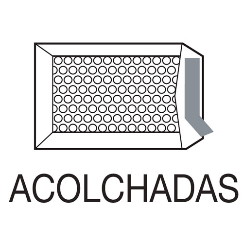PAQUETE 10 UDS. BOLSA AIR BAG ACOLCHADA ENVIOS ESPECIALES AK-15 KRAFT AUTOADHESIVO MEDIDA INTERIOR 220X265, 32 GRS. SAM 146043