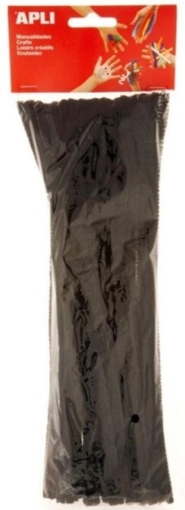 LIMPIA PIPAS APLI NEGRO 30 cm. B/50 - Pack de 5 unidades