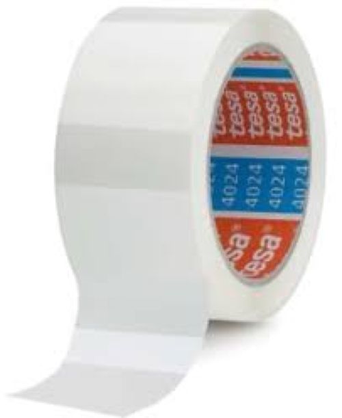 Pack 6 rollos cinta embalaje blanco polipropileno 4089 66mx50mm
