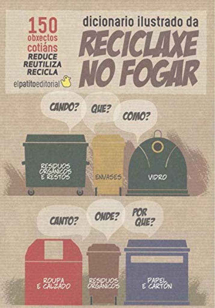 DICIONARIO ILUSTRADO DE RECICLAXE NO FOGAR