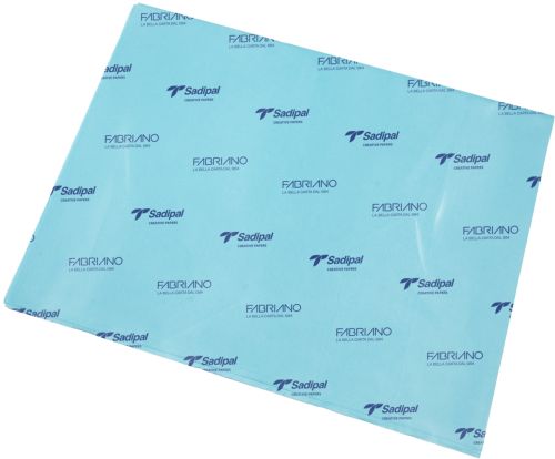 [S0718111] BOLSA 25+1 HOJAS PAPEL SEDA SADIPAL 50X75CM AZUL CIELO
