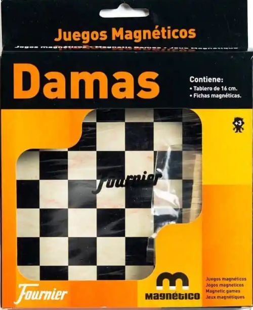 [130012252/F30004] JUEGO MAGNETICO DAMAS 16 Cmts