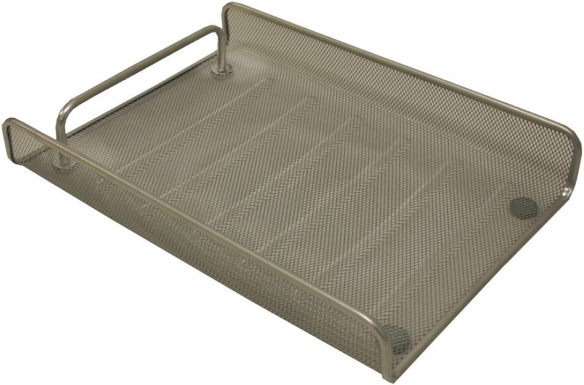 [317384] BANDEJA METALICA REJILLA 24,5X4X35CM CROMADA