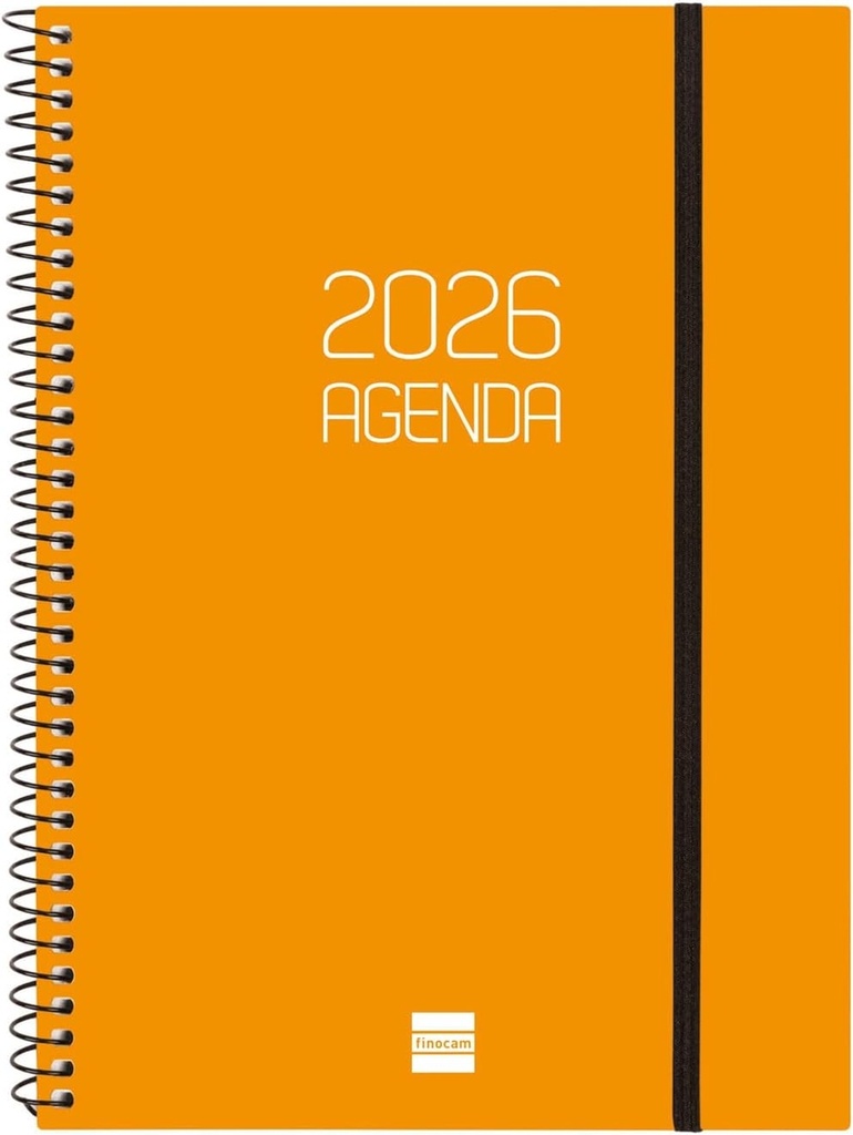 (CAT) AGENDA ANUAL 2026 OPAQUE E10 SVH TARONJA