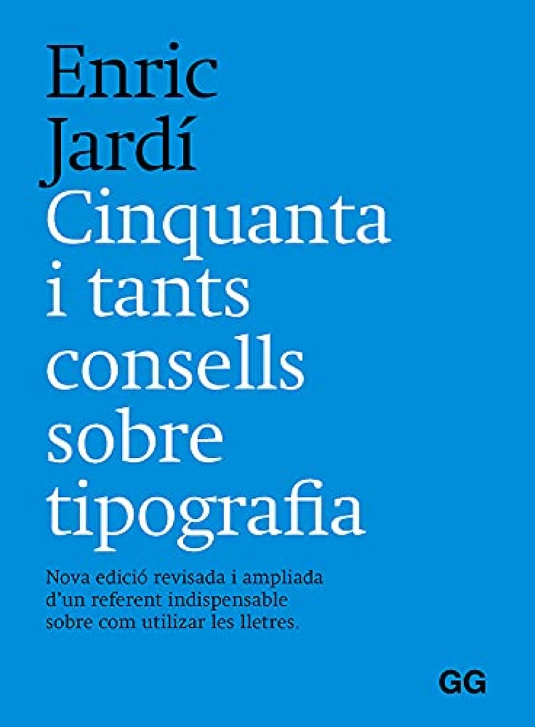 Cinquanta y tants consells sobre tipografía