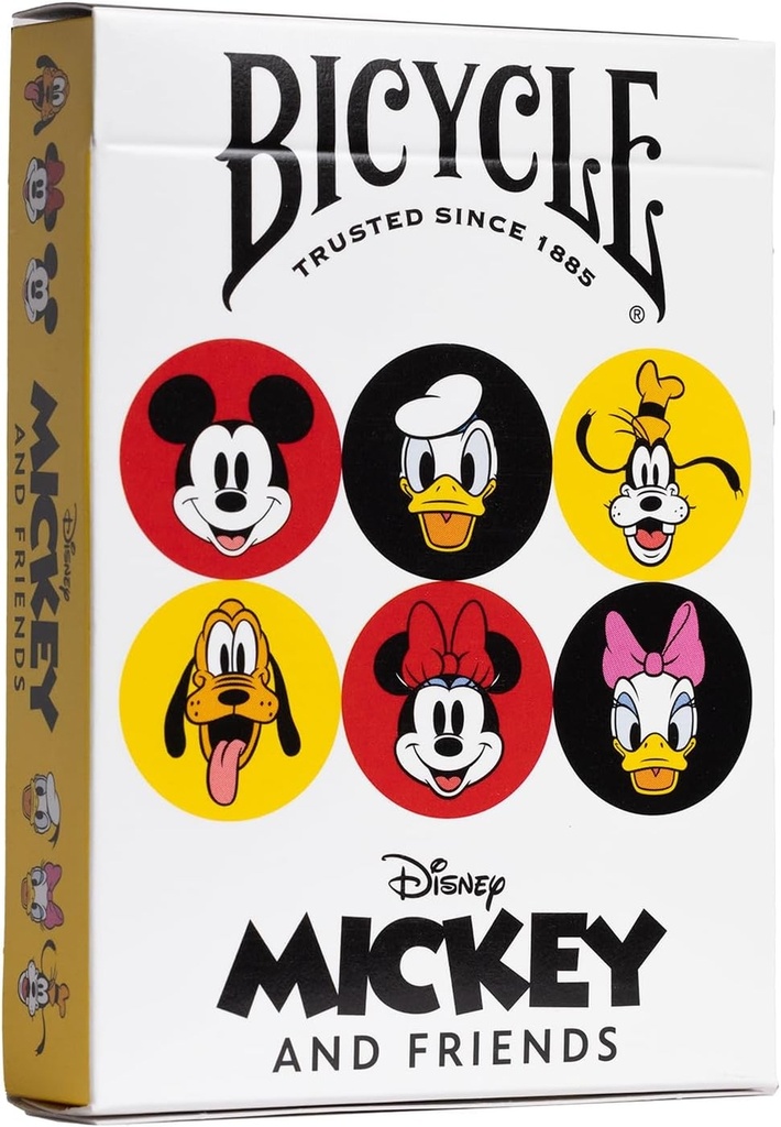 BARAJA TEMATICA DISNEY MICKEY &amp;FRIENDS BY BICYCLE