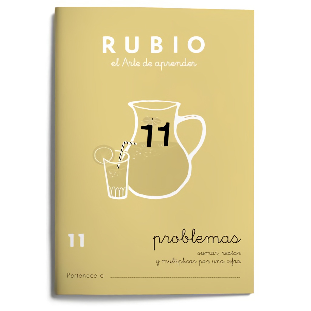 [P11] CUADERNO RUBIO A5 OPERAC.y PROBLEMAS 11 - Pack de 10 unidades