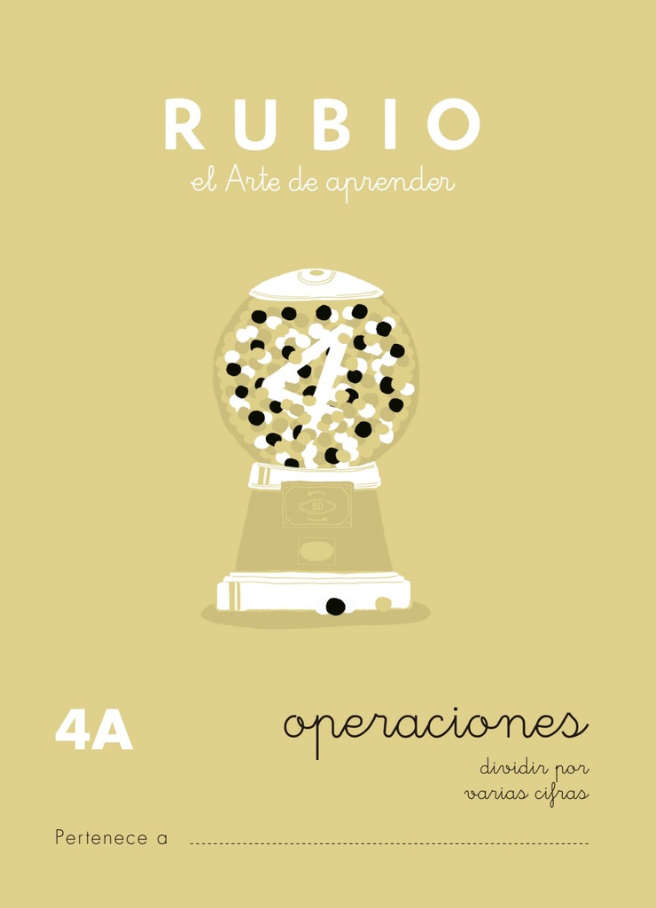 [P4A] PACK 10 CUADERNOS RUBIO PROBLEMAS 4 P4A