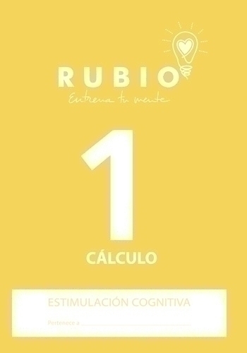 [ECC1] CUADERNO RUBIO A4 ESTIM.COGN.CALCULO 1 - Pack de 5 unidades