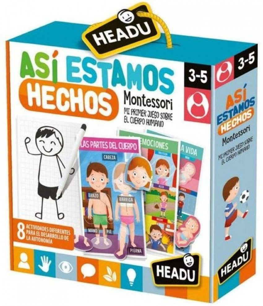 [130012095] Asi estamos hechos, mi primer juego sobre el cuerpo humano