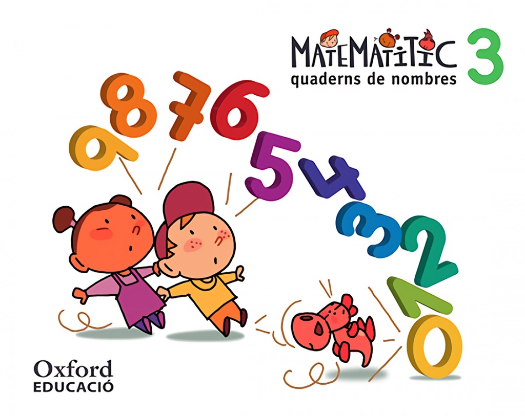 Nombres 5 anys. Matematítico Cuaderno 3