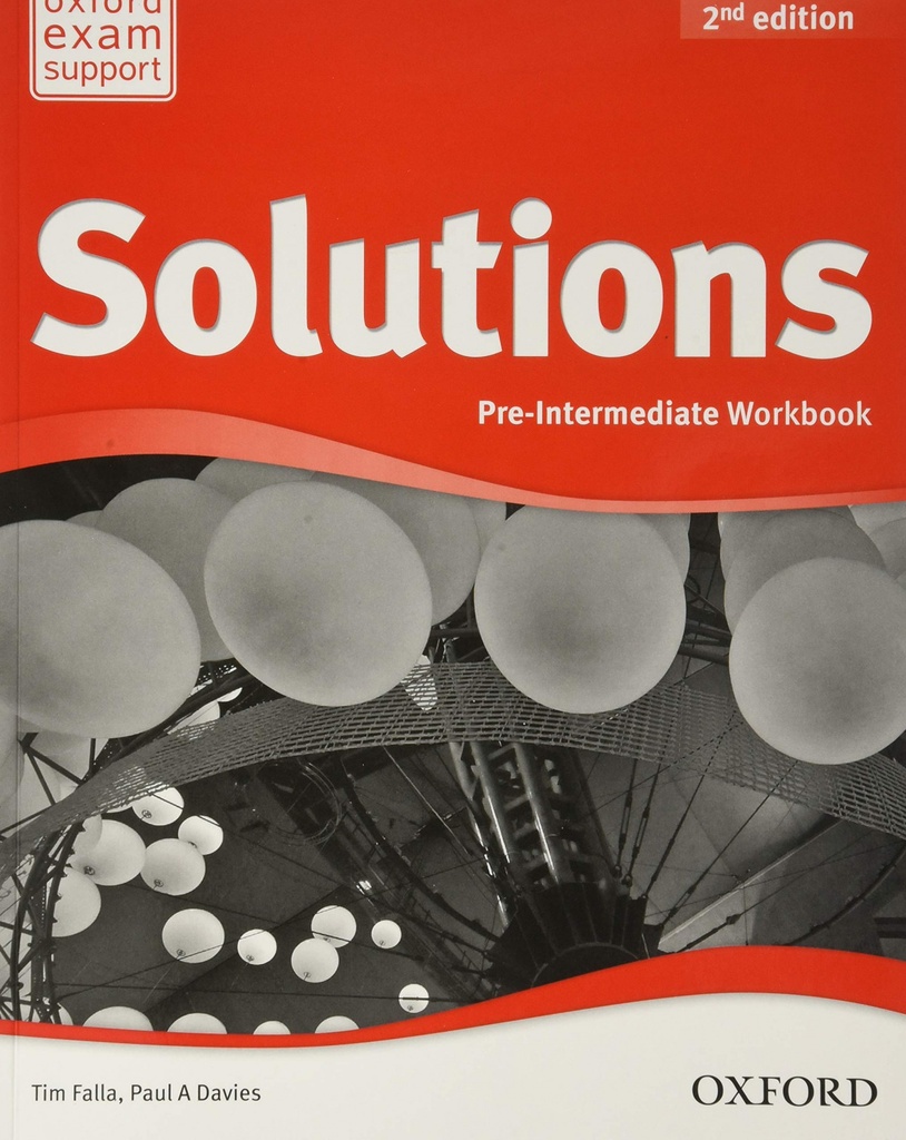 SOLUTIONS PRE-INTERM. WORKBOOK 2º ED.