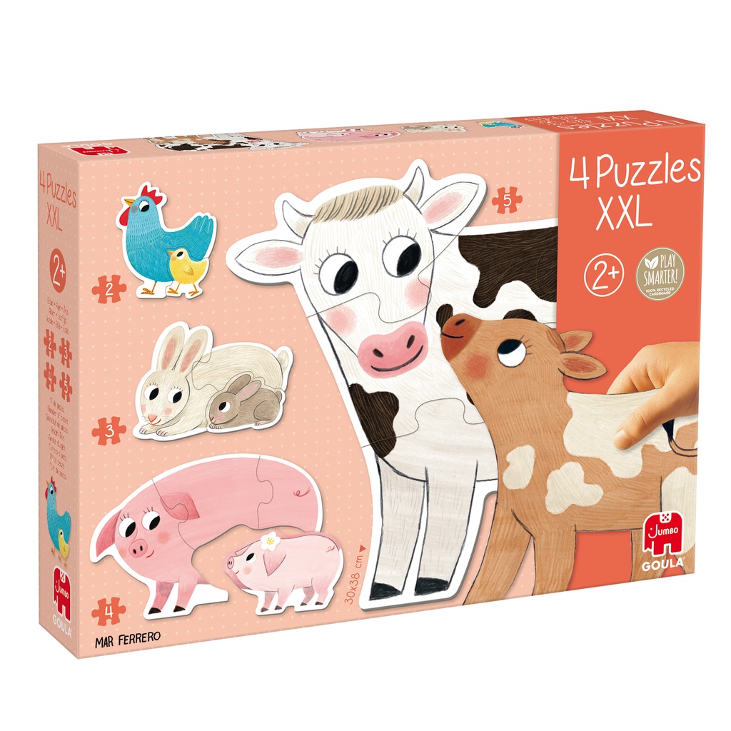PUZZLE XL MAMAS Y BEBES ( 2,3,4,5 PIEZAS )