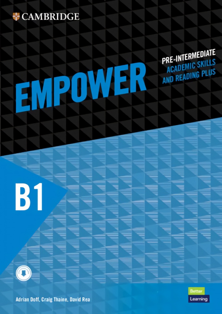 Empower Pre-intermediate/B1 Student`s Book with Digital Pack, Academic Skills an