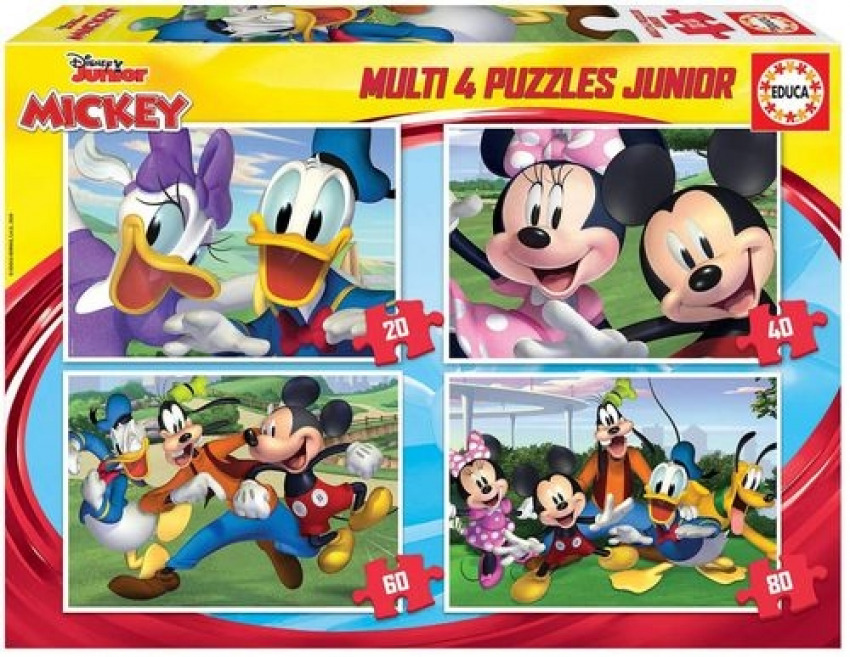 MULTI 4 JUNIOR MICKEY &amp;FRIENDS 20-40-60-80