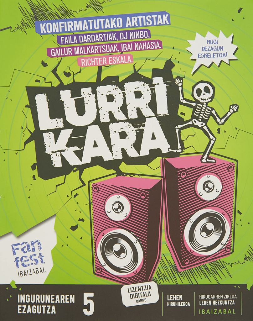 LURRIKARA.INGURUNEAREN EZAGUERA 5.LMH FANFEST. EUSKADI 2022