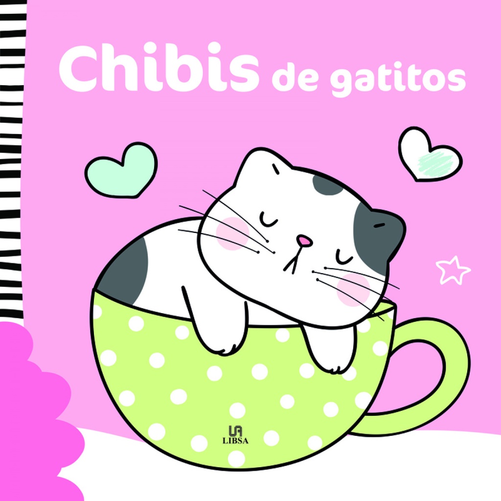 CHIBIS DE GATITOS- LIBRO PARA COLOREAR