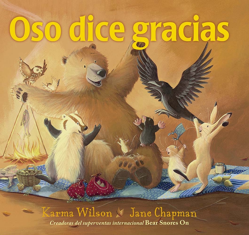 Oso dice gracias