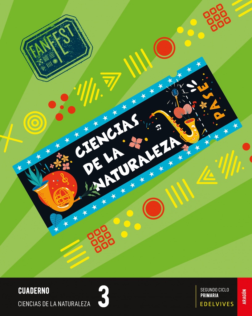 CUADERNO CIENCIAS NATURALEZA 3ºEP ARAGON 23 FANFES