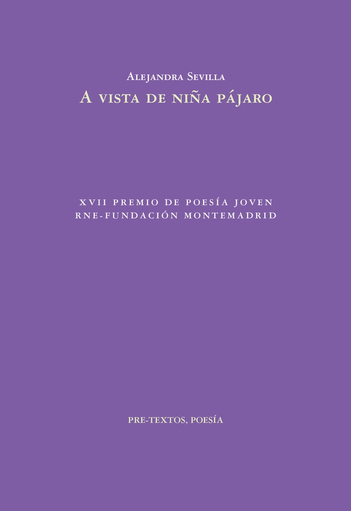 A vista de niña pájaro