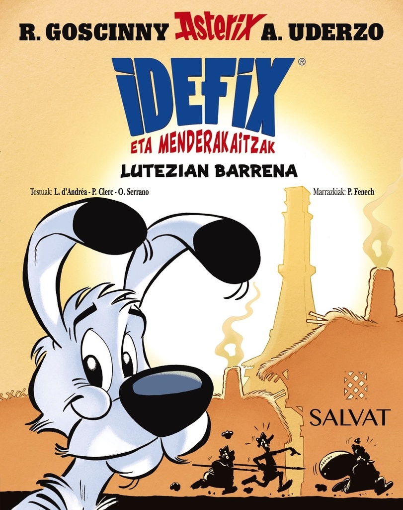 Idefix eta menderakaitzak, 7. Lutezian barrena