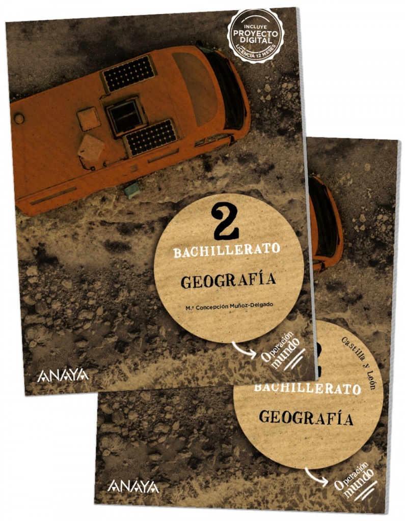 GEOGRAFÍA 2ºBACHILLERATO +ADENDA. OPERACIÓN MUNDO. CASTILLA Y LEÓN 2023