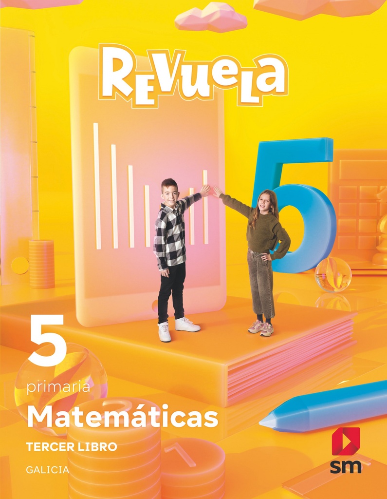 MATEMÁTICAS 5ºPRIMARIA. TRIMESTRES TEMÁTICOS. REVOA. GALICIA 2023