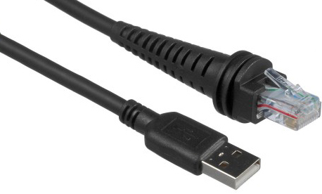 CBL-500-300-S00-03 cable de serie Negro 3 m USB2.0-A RJ-45