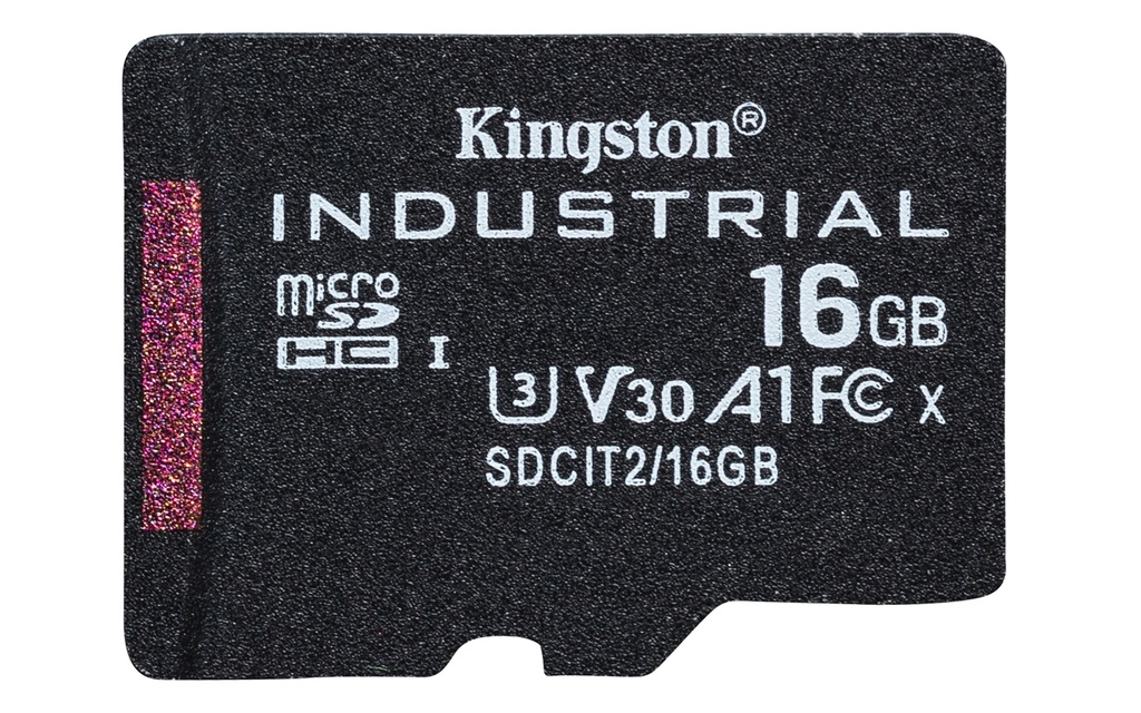 Tarjeta 16GB microSDHC Industrial C10 A1 pSLC paquete individual sin adaptador