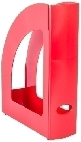 [REOPRO] REVISTERO PLASTICO OPACO ROJO