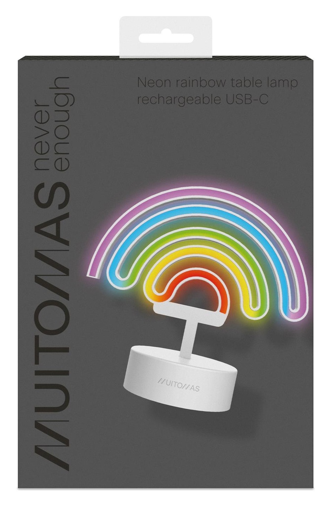 NEONRAINBOWC lámpara de mesa Neon F Blanco