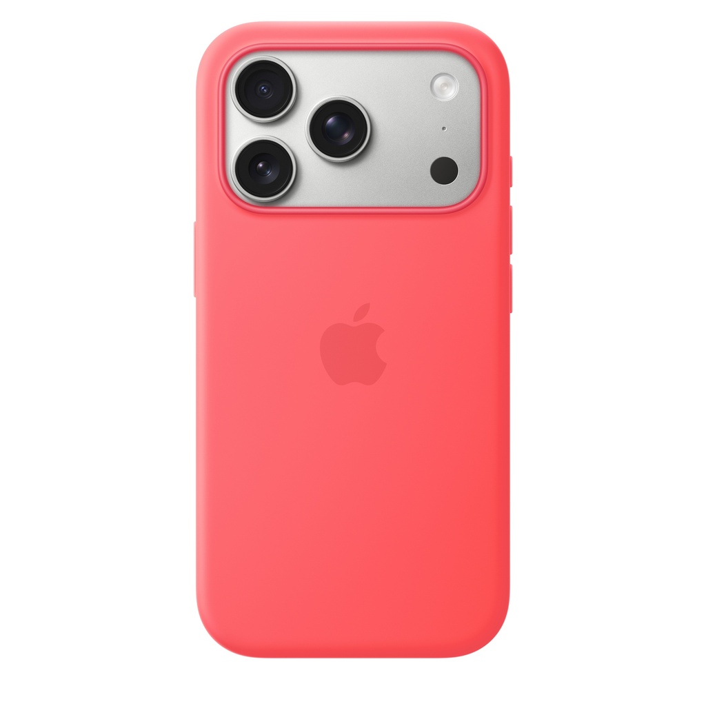 [MHW04ZM/A] Funda de silicona con MagSafe para el iPhone 17 Pro - Guayaba intenso
