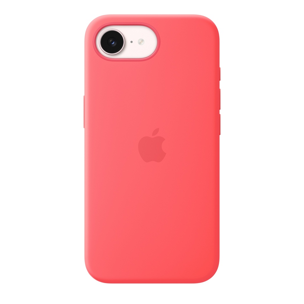 [MHWH4ZM/A] Funda de silicona con MagSafe para el iPhone 17e - Guayaba intenso