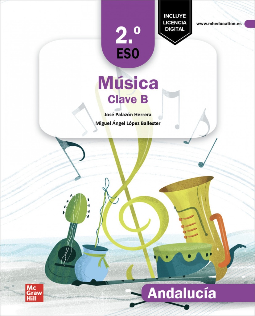 MÚSICA CLAVE B 2ºESO. LOMLOE. ANDALUCÍA 2024