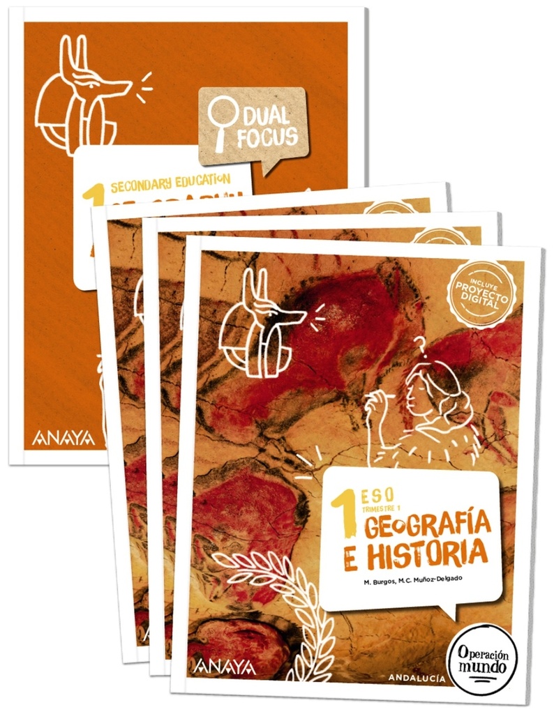 Geografía e Historia 1. (Trimestres + Dual Focus)