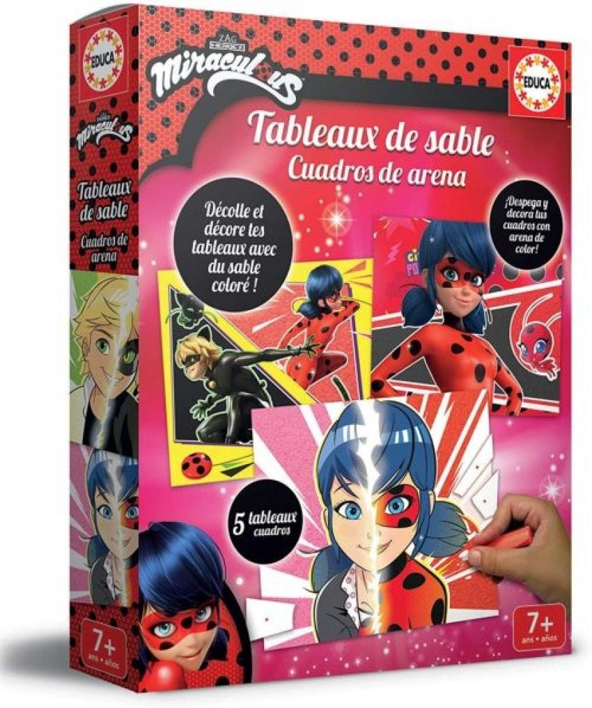 CUADROS DE ARENA M LADYBUG