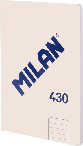 LIBRETA ENCOLADA MILAN 48H. A5 LINEA S1918 BEIG 57252G48BG