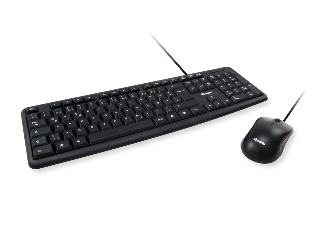 [245201] 245201 teclado Ratón incluido Oficina USB QWERTY Español Negro