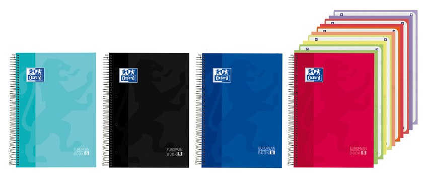 PAQ/5 BLOC A4+ 150H 90G. CUAD.5X5 EBOOK5 CLASSIC SURTIDOS
