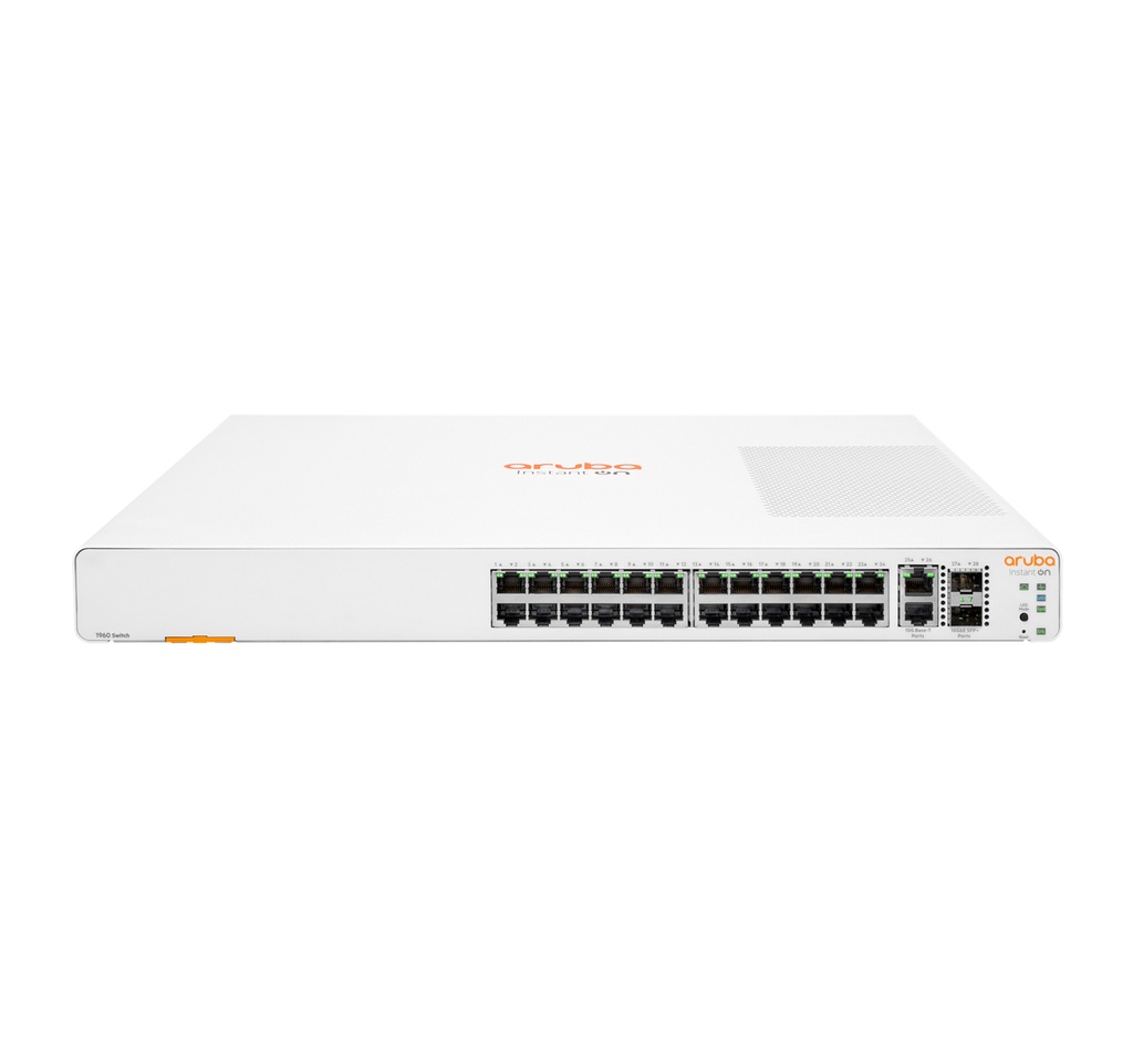 [JL806A#ABB] Aruba Networking Aruba Instant On 1960 24G 2XGT 2SFP+ Gestionado L2+ Gigabit Ethernet (10/100/1000) 1U Blanco