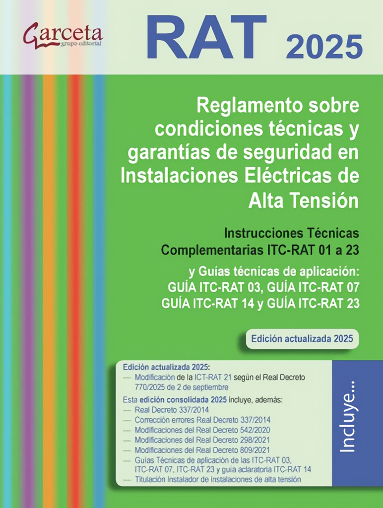 REGLAMENTO SOBRE CONDICIONES TÉCNICAS Y GARANTÍAS DE SEGURIDAD (RAT 2025)