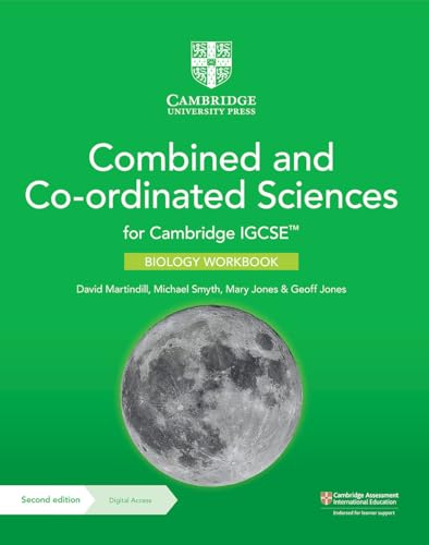 CAMBRIDGE IGCSE COMBINED AND CO-ORDINATED SCIENCES BIOLOGY WORKBOOK WITH DIGITAL