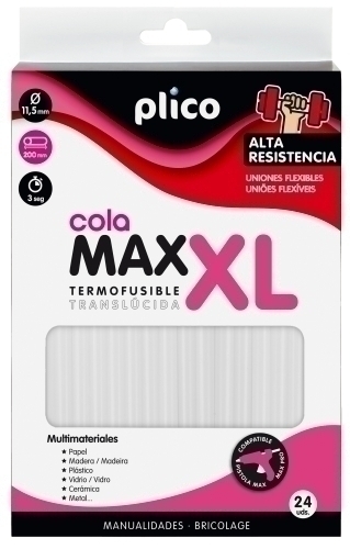 [1654] COLA TERMOFUSIBLE BARRA PLICO A.R. C/24 - Pack de 5 unidades
