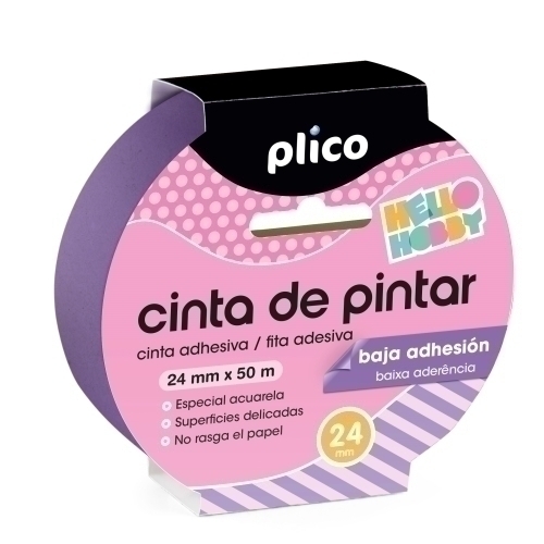 [13305] CINTA PINTOR PLICO BAJA ADHE. 24x50 - Pack de 10 unidades