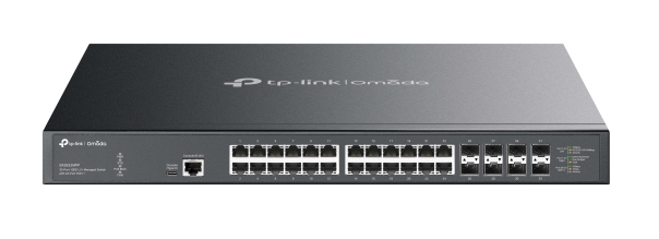 [SX3832MPP] Omada SX3832MPP switch Gestionado L2+ 10G Ethernet (100/1000/10000) Energía sobre Ethernet (PoE) DIN rail Negro