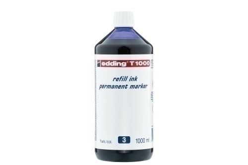 [T100003] TINTA ROTUL.EDDING 1 litro T1000 AZUL