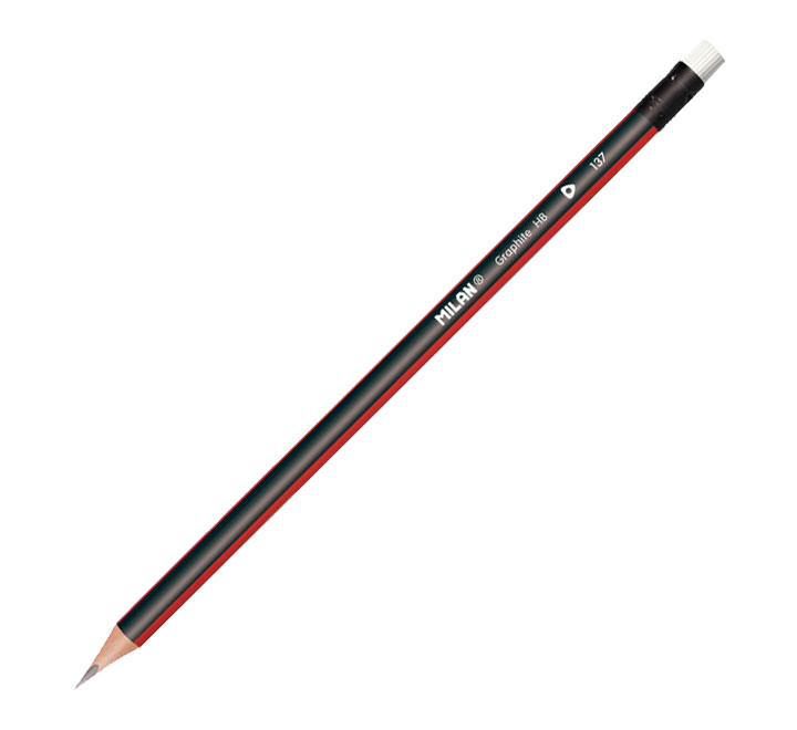 [0712370312] LAPIZ GRAFITO MILAN TRIANG. HB GOMA 0712370312